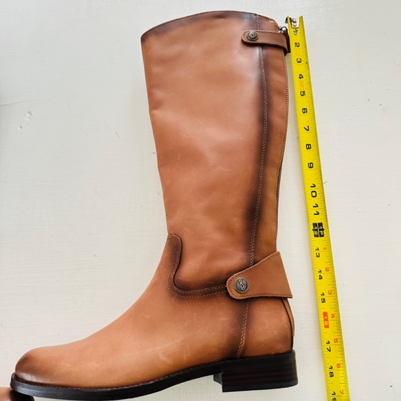 Sam Edelman Women's Mikala Leather Riding Boots 9.5- NOT WIDE CALF - Picture 5 of 11